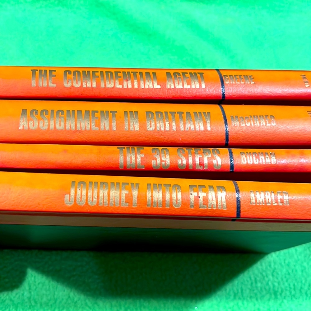 Vintage Book Club Mystery HC Books Greene MacInnes Buchan Ambler - Picture 4 of 13